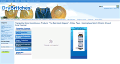 Desktop Screenshot of drybritches.com